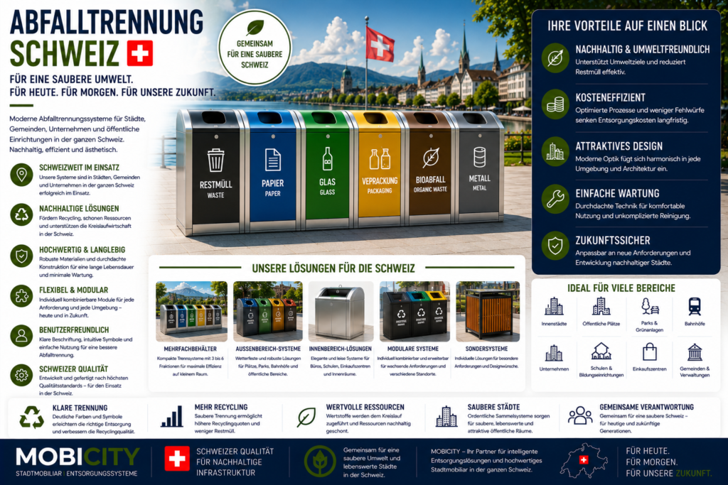 Abfalltrennung Schweiz