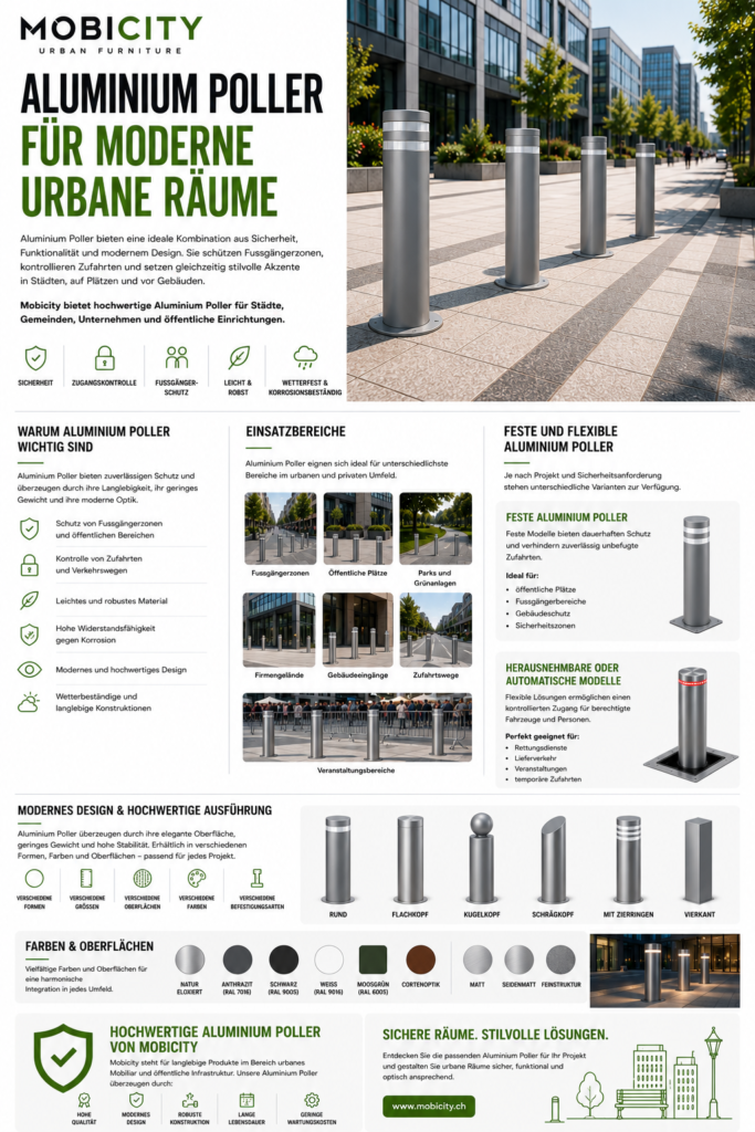 Aluminium Poller