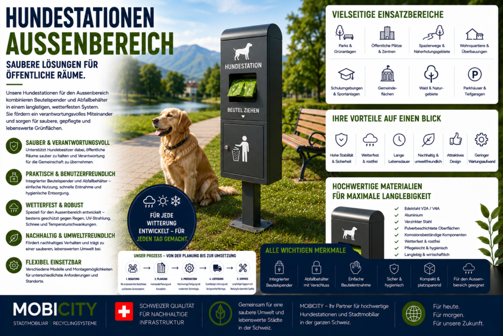 Hundestationen Aussenbereich