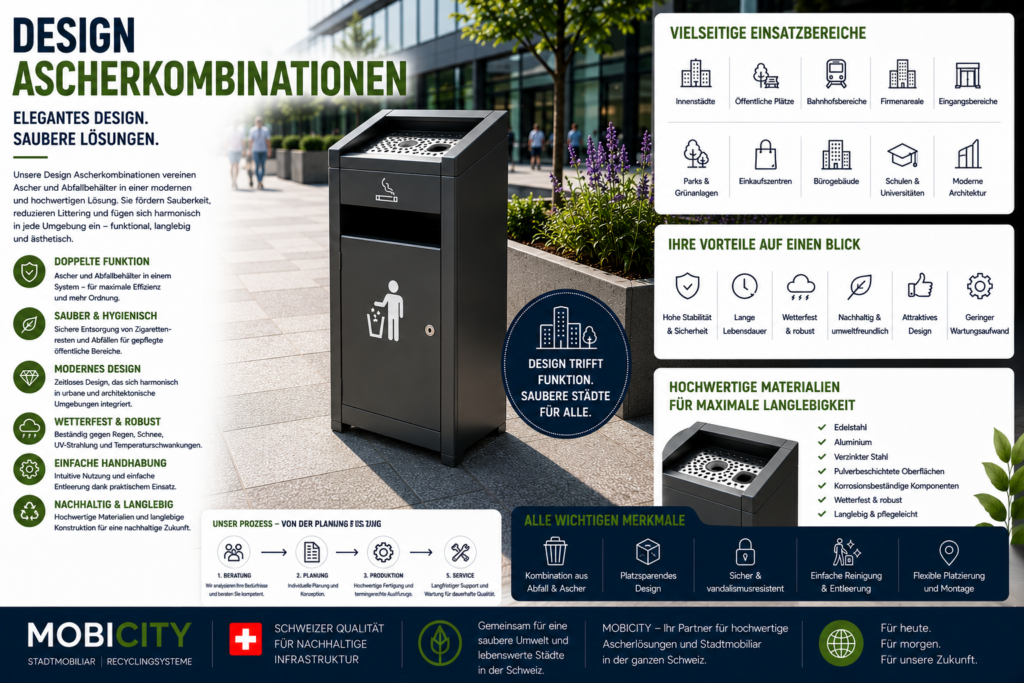 Design Ascherkombinationen