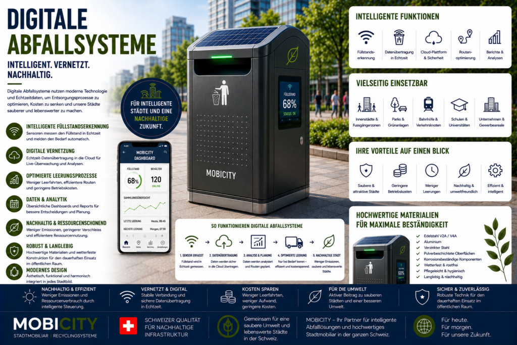 Digitale Abfallsysteme