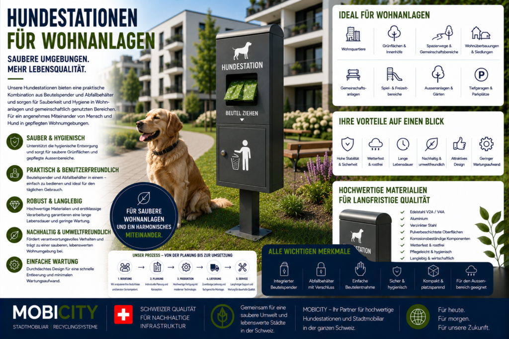 Hundestationen für Wohnanlagen