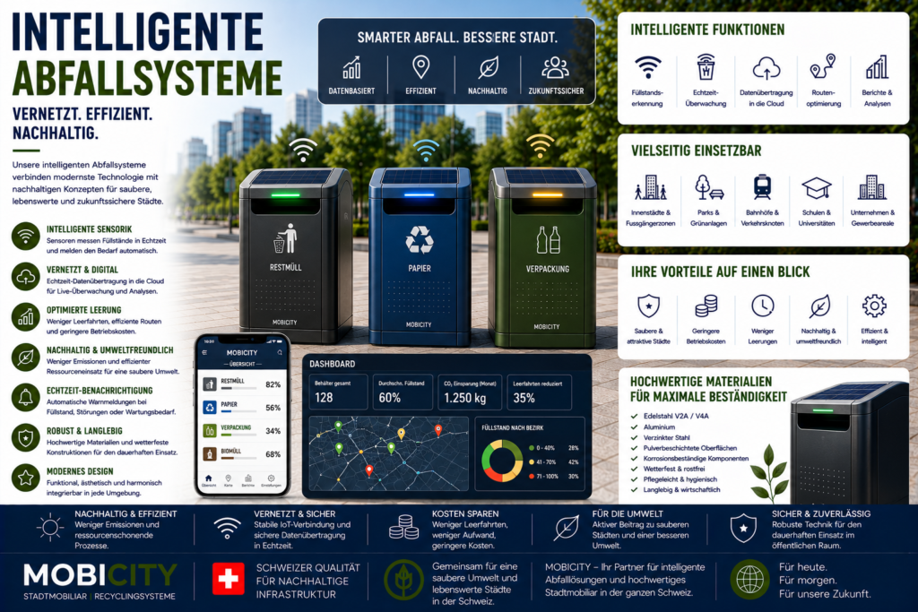 Intelligente Abfallsysteme