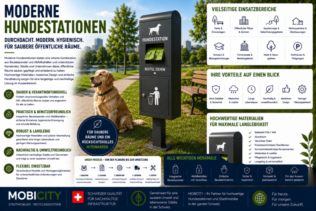 Moderne Hundestationen