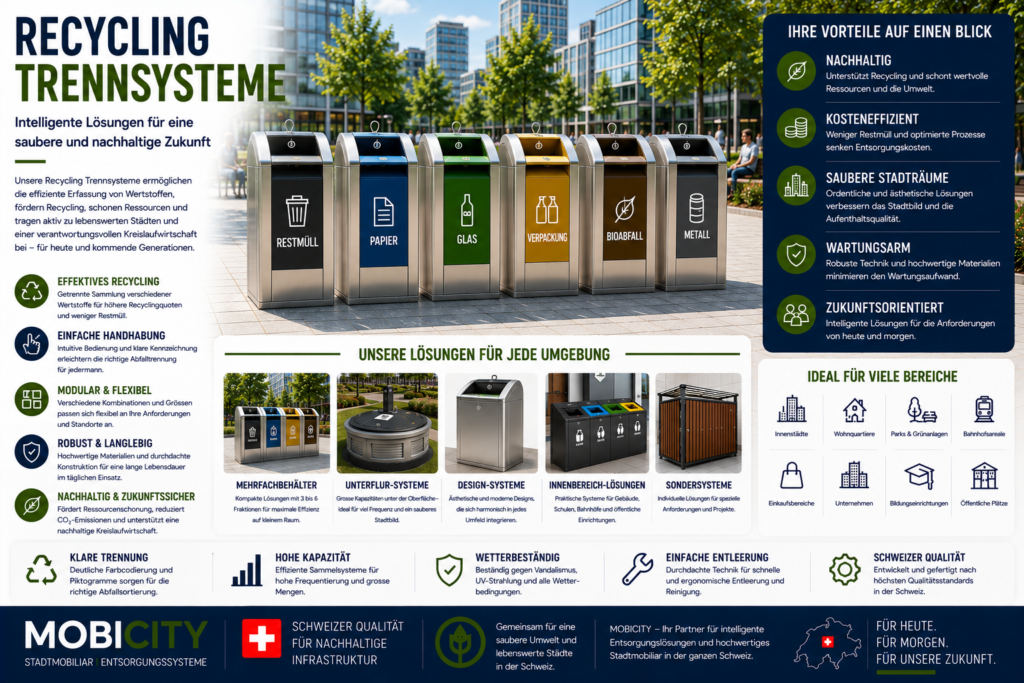 Recycling Trennsysteme