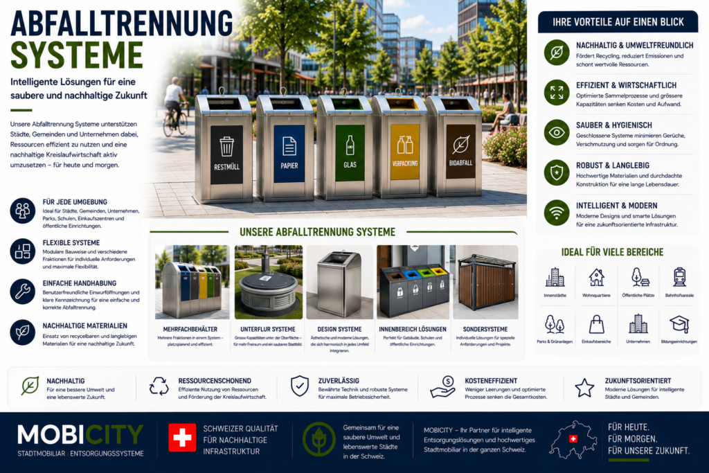 Abfalltrennung Systeme