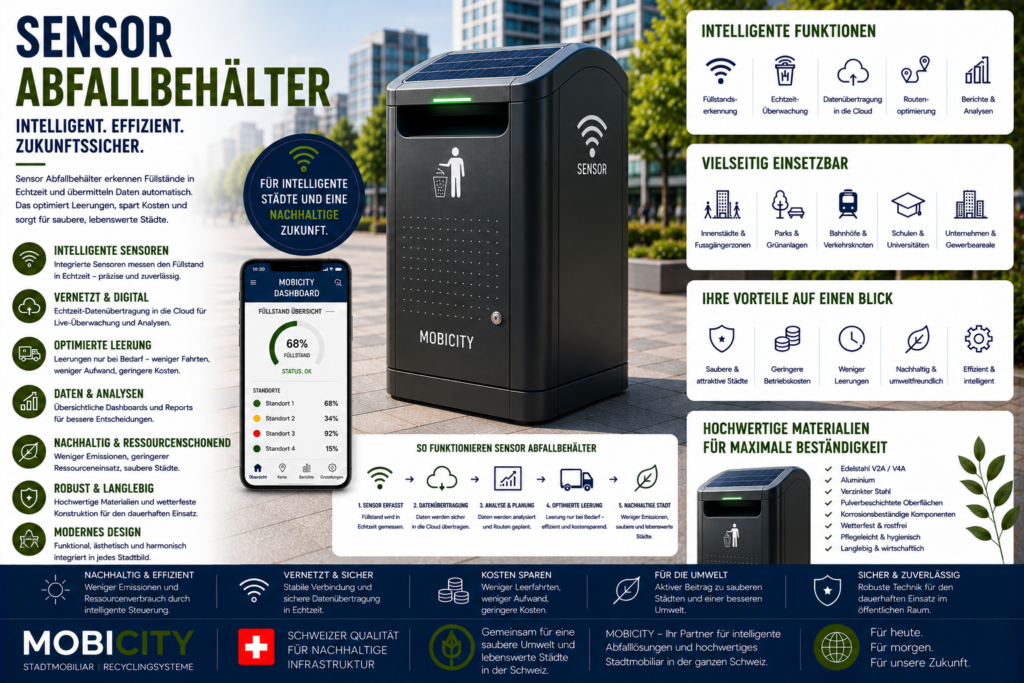 Sensor Abfallbehälter