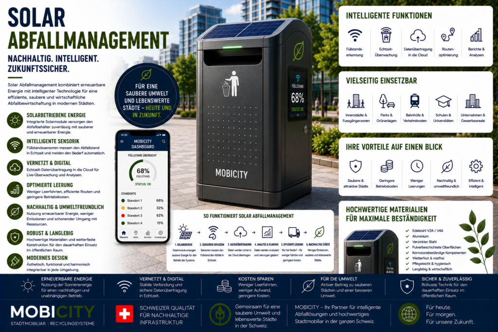 Solar Abfallmanagement
