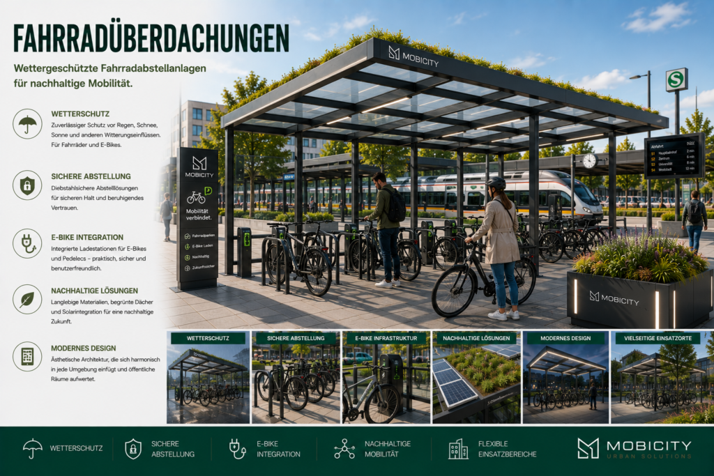Fahrradüberdachungen