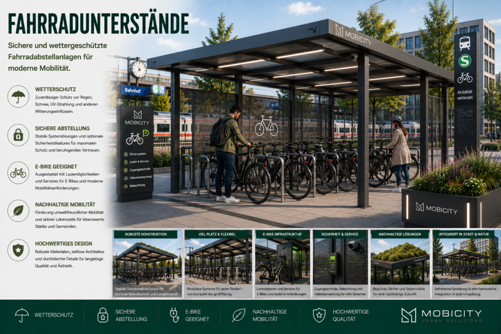 Fahrradunterstände