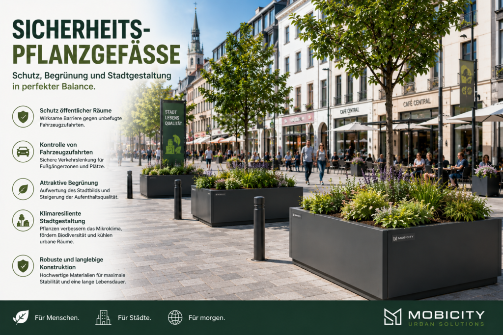Sicherheits-Pflanzgefäße